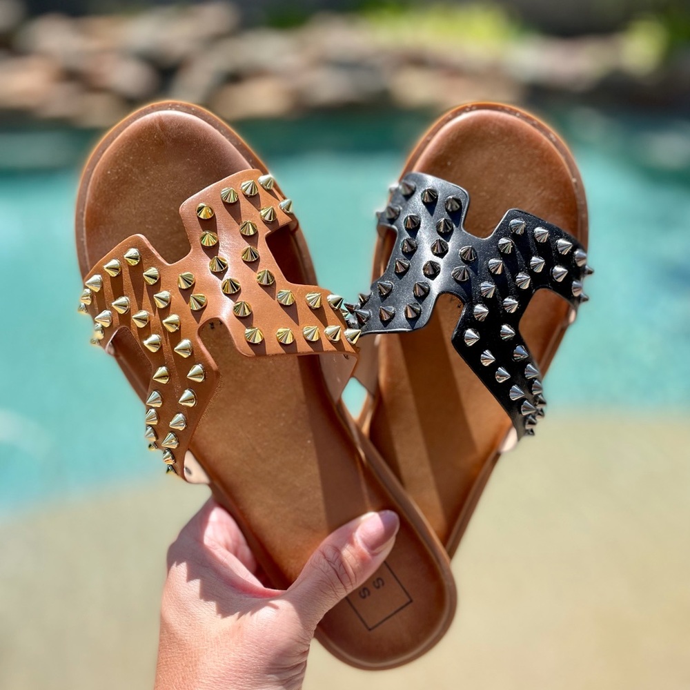 Brie ShuShop sandals CAMEL